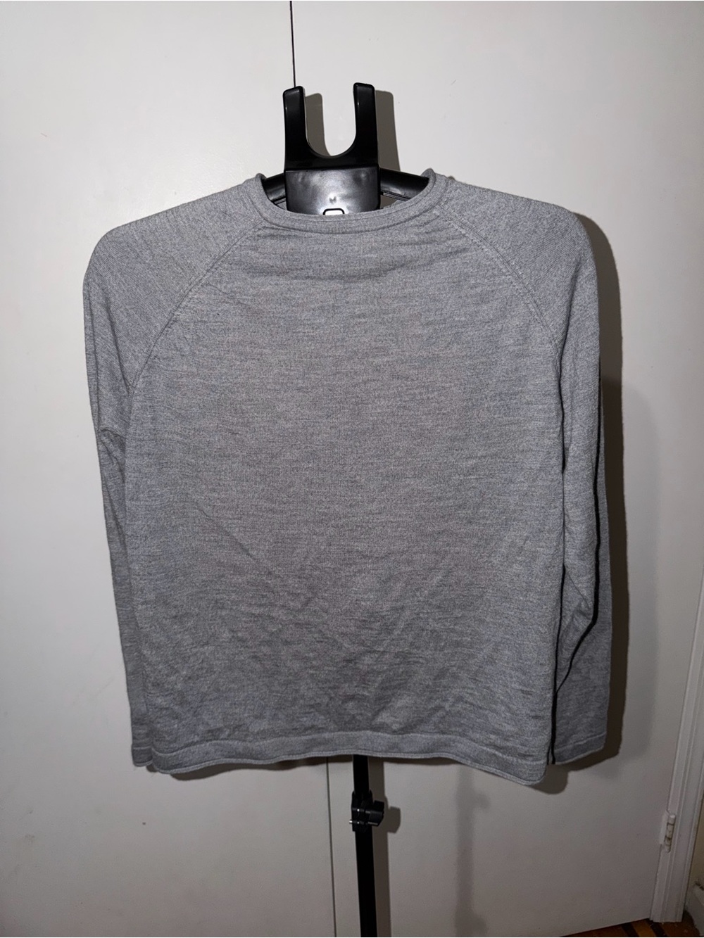 YoungLA Men's Lightweight Crewneck Sweatshirt - Light Gray